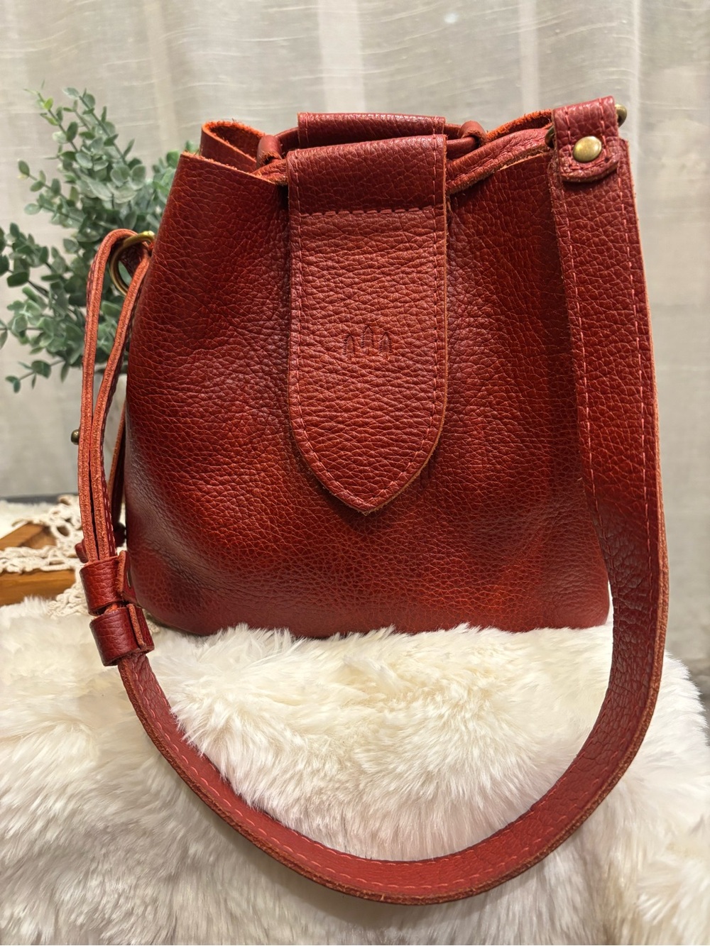 Portland Leather Firefly (Chili red)